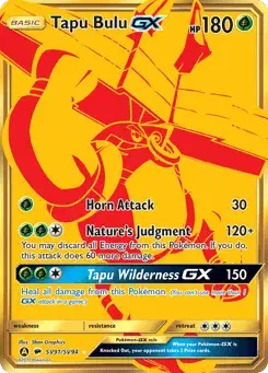 Tapu Bulu-GX Hidden Fates Shiny Vault