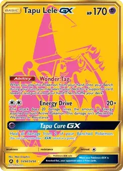 Tapu Lele-GX Hidden Fates Shiny Vault