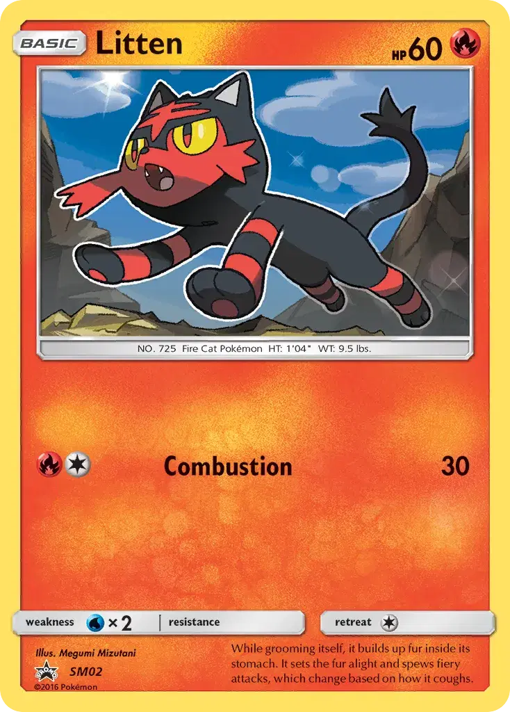 Litten SM Black Star Promos SM02