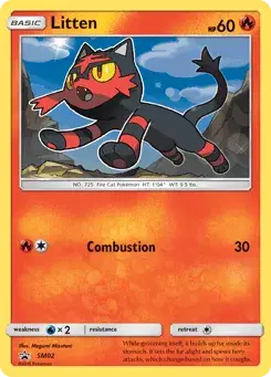 Litten SM Black Star Promos