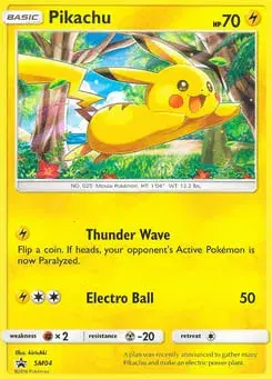 Pikachu SM Black Star Promos