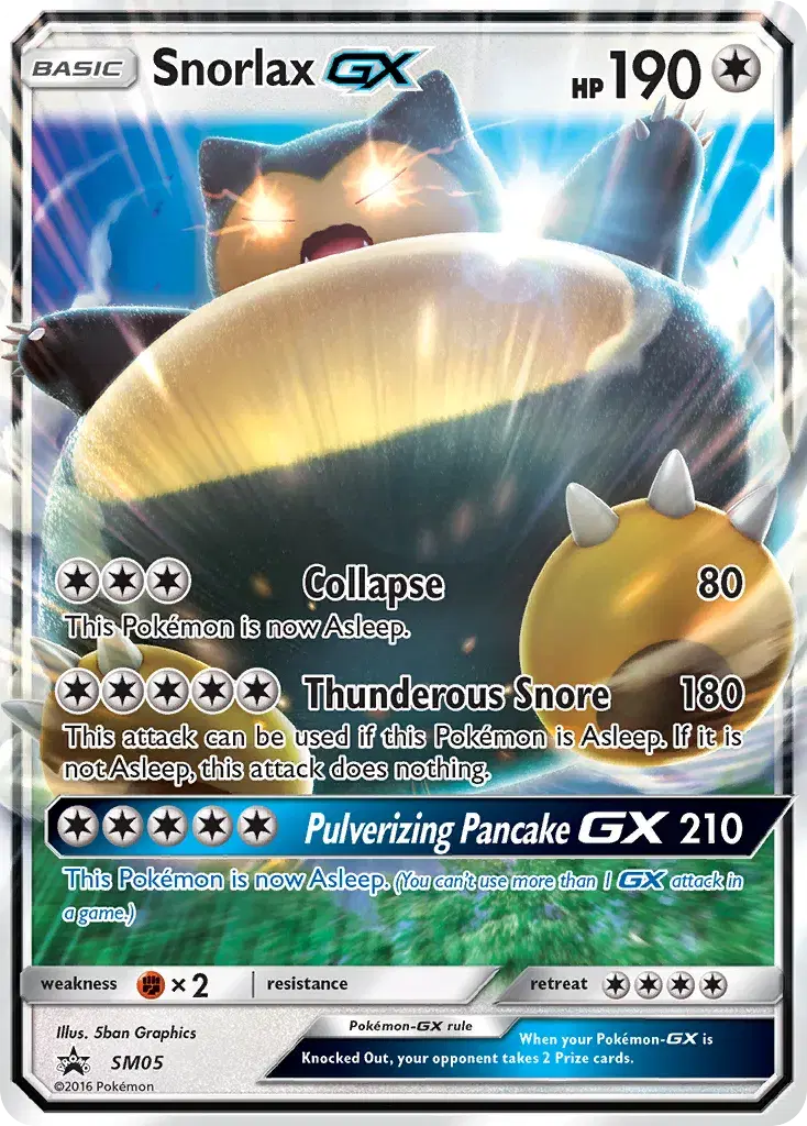 Snorlax-GX SM Black Star Promos SM05