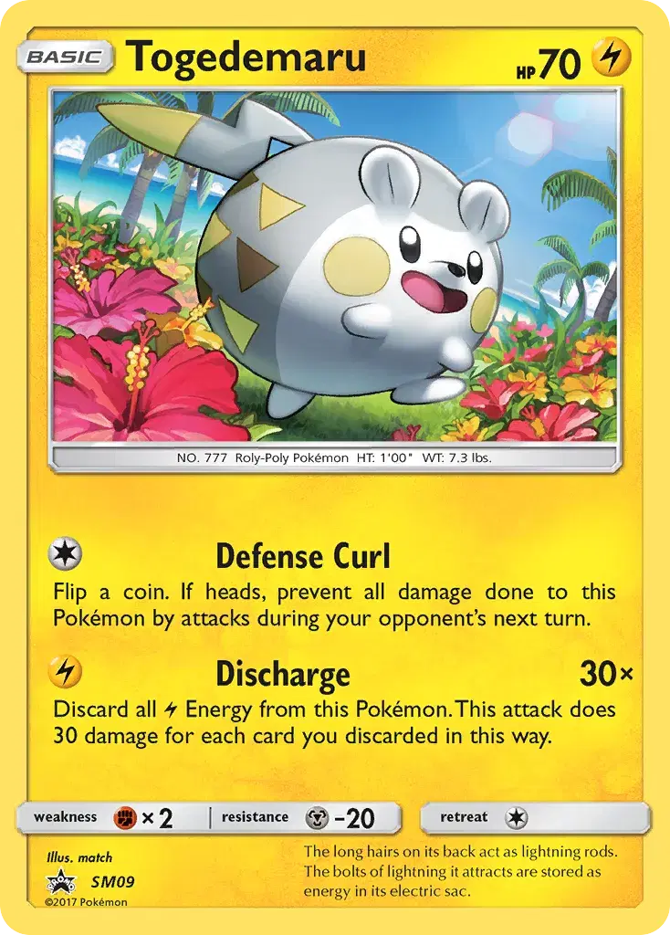 Togedemaru SM Black Star Promos SM09
