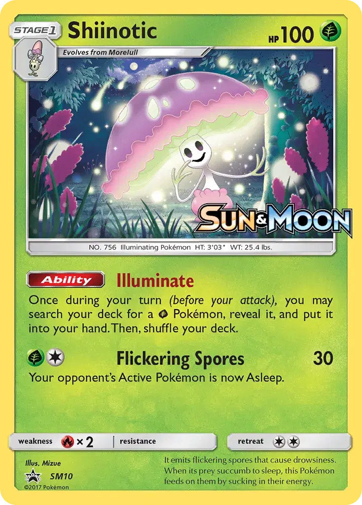 Shiinotic SM Black Star Promos SM10