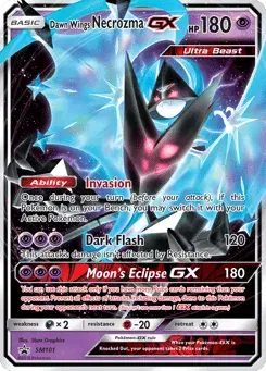Dawn Wings Necrozma-GX SM Black Star Promos