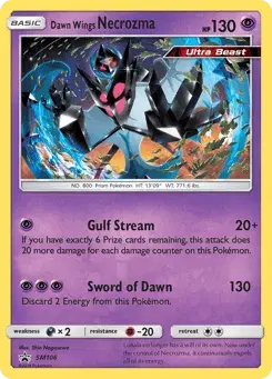 Dawn Wings Necrozma SM Black Star Promos
