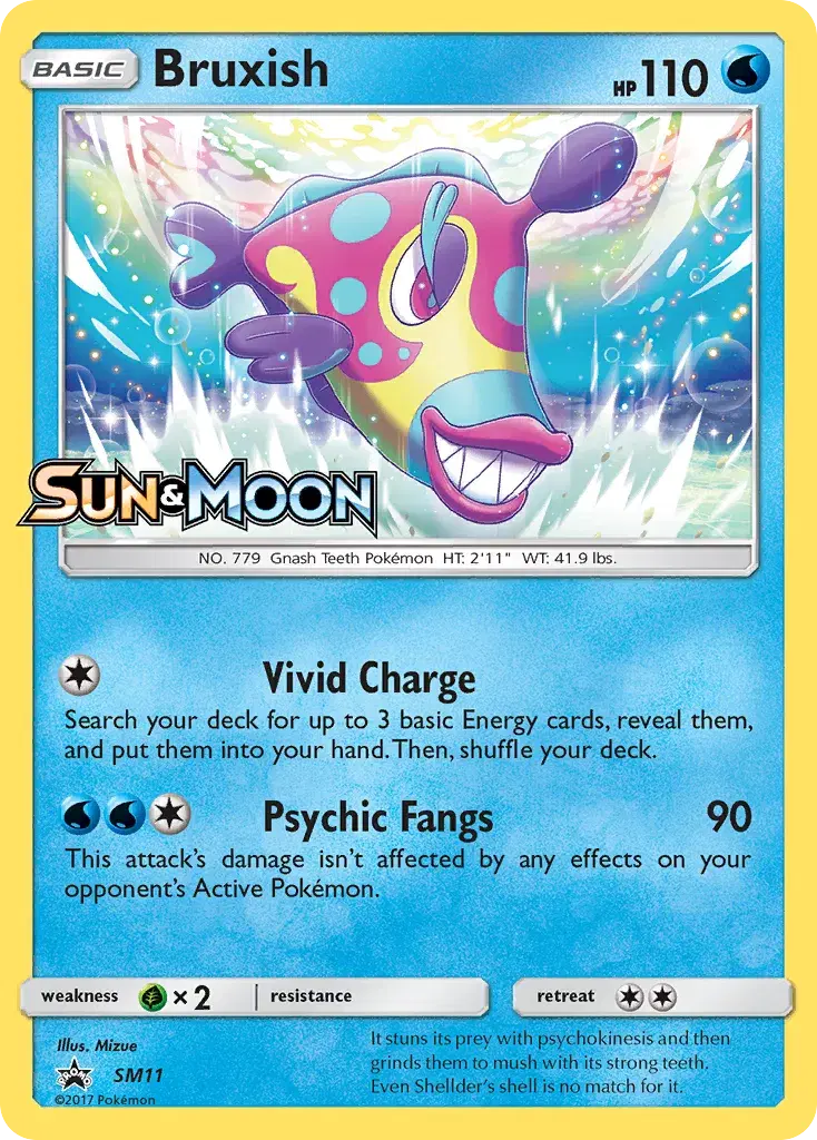 Bruxish SM Black Star Promos SM11