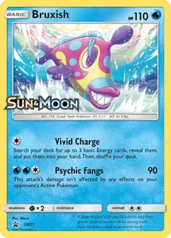 Bruxish SM Black Star Promos