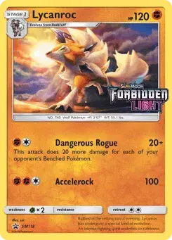 Lycanroc SM Black Star Promos
