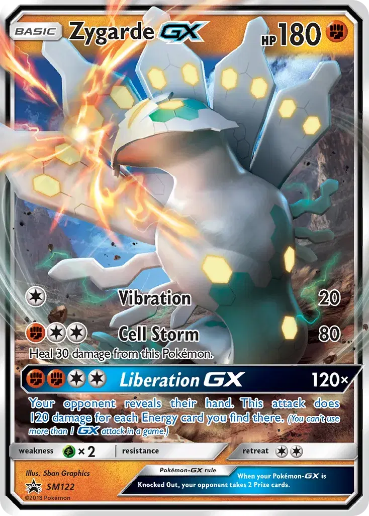Zygarde-GX SM Black Star Promos SM122