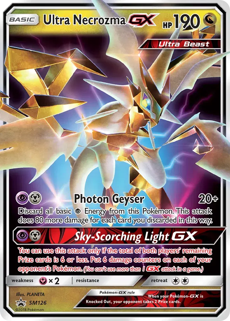 Ultra Necrozma-GX SM Black Star Promos SM126
