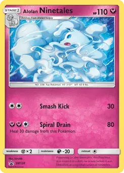 Alolan Ninetales SM Black Star Promos