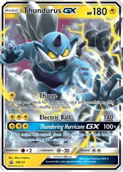 Thundurus-GX SM Black Star Promos