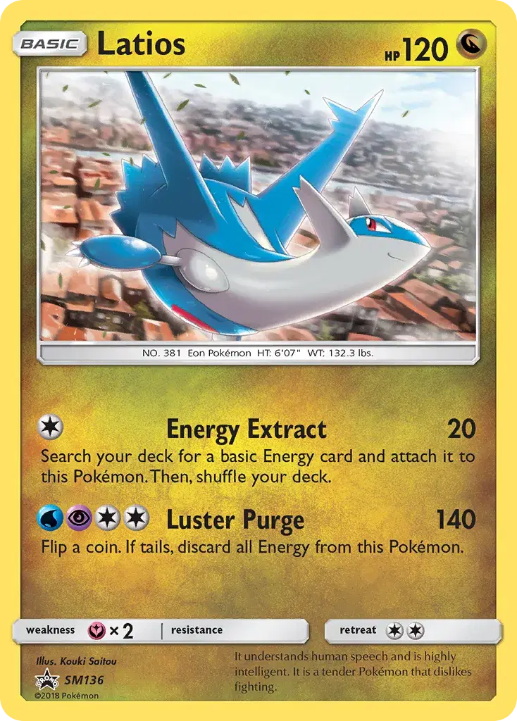 Latios SM Black Star Promos SM136
