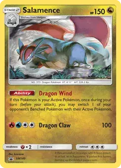 Salamence SM Black Star Promos