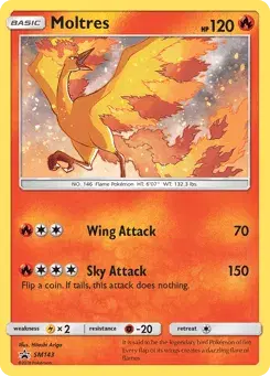 Moltres SM Black Star Promos