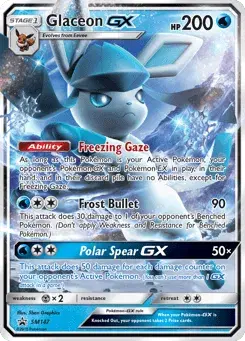 Glaceon-GX SM Black Star Promos