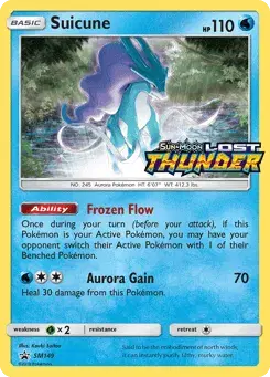 Suicune SM Black Star Promos
