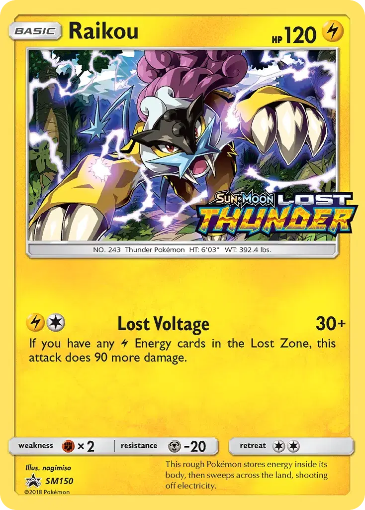 Raikou SM Black Star Promos SM150