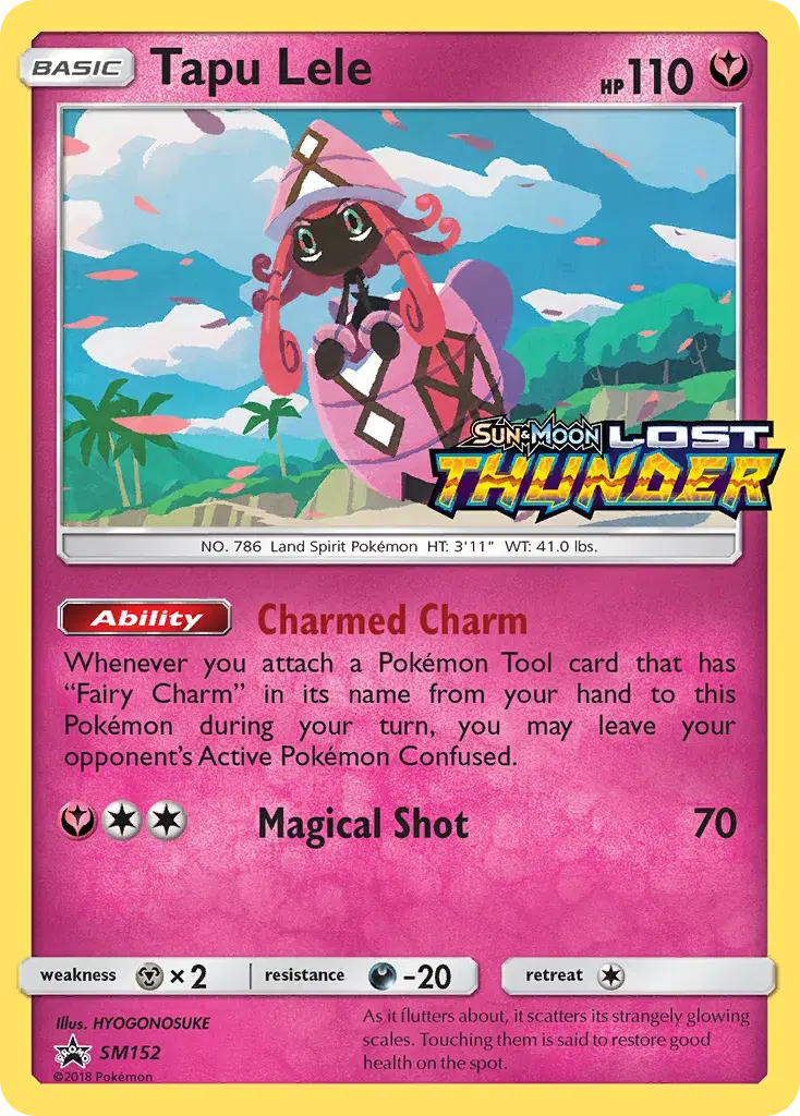 Tapu Lele SM Black Star Promos SM152