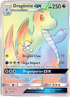 Dragonite-GX SM Black Star Promos