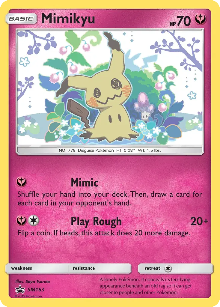 Mimikyu SM Black Star Promos SM163