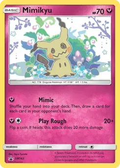 Mimikyu SM Black Star Promos