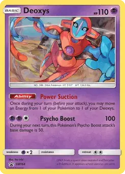 Deoxys SM Black Star Promos