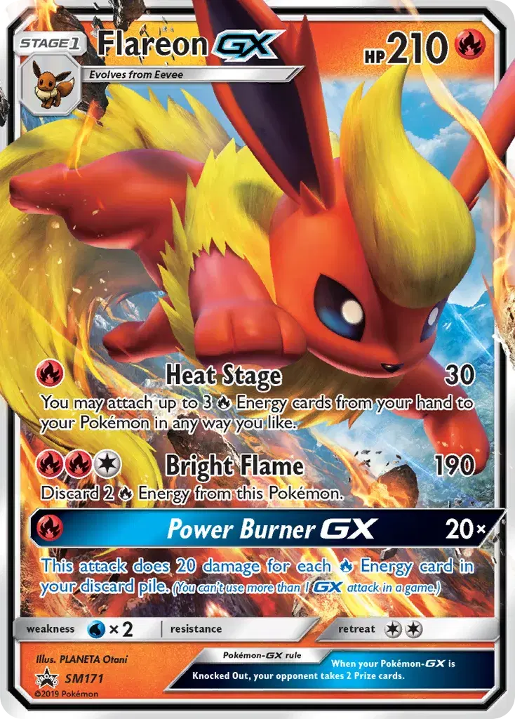 Flareon-GX SM Black Star Promos SM171