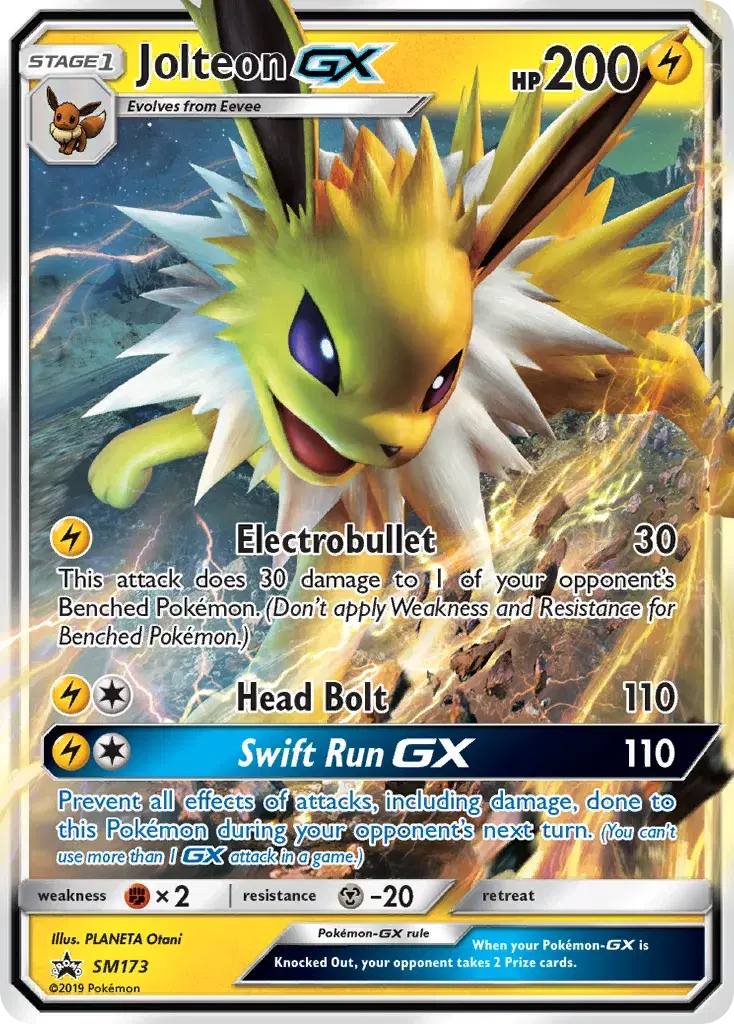 Jolteon-GX SM Black Star Promos SM173