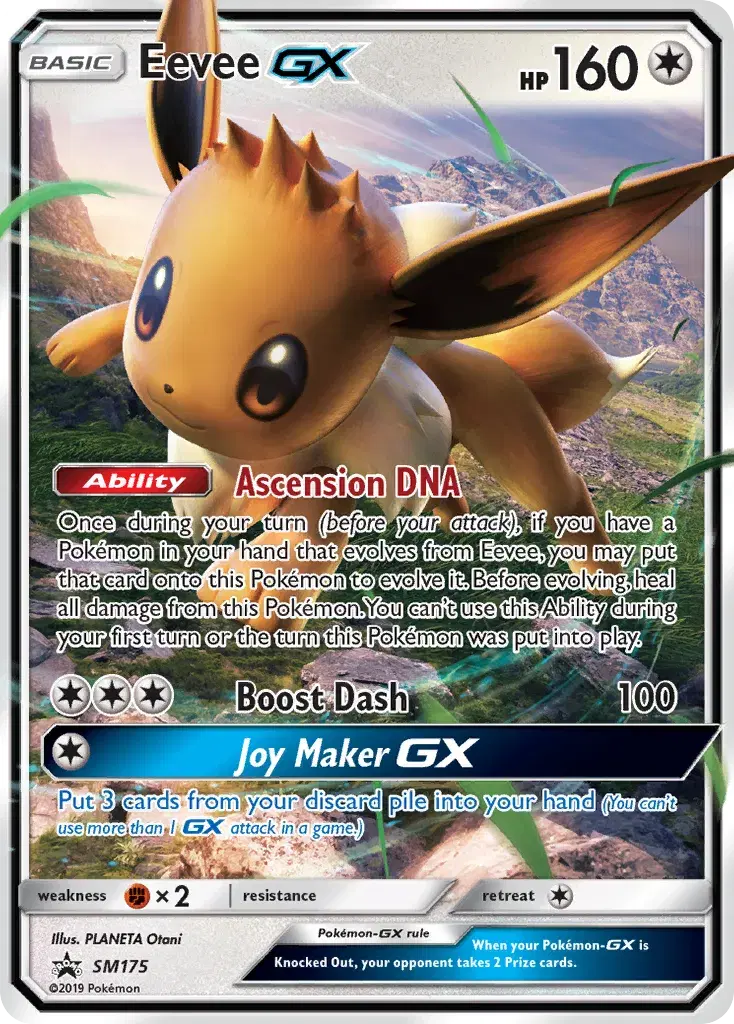 Eevee-GX SM Black Star Promos SM175