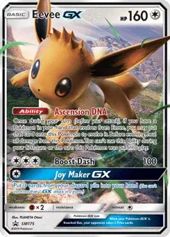 Eevee-GX SM Black Star Promos