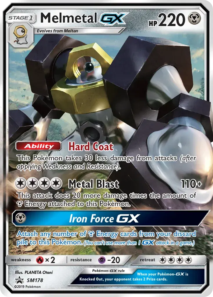 Melmetal-GX SM Black Star Promos SM178