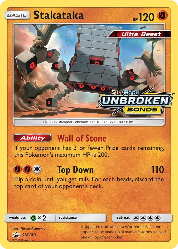 Stakataka SM Black Star Promos SM180