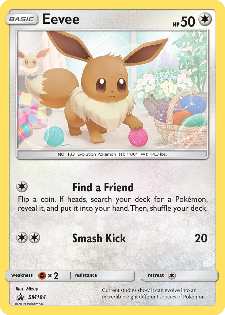 Eevee SM Black Star Promos SM184