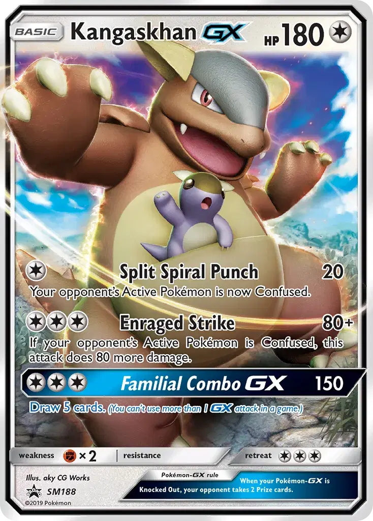 Kangaskhan-GX SM Black Star Promos SM188