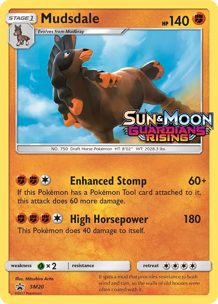 Mudsdale SM Black Star Promos SM20
