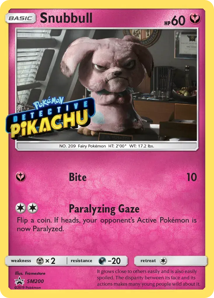 Snubbull SM Black Star Promos SM200