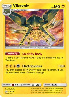 Vikavolt SM Black Star Promos