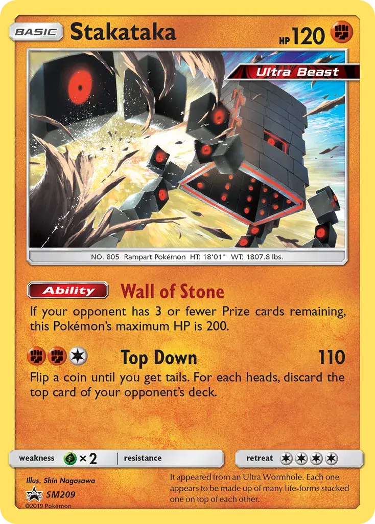Stakataka SM Black Star Promos SM209