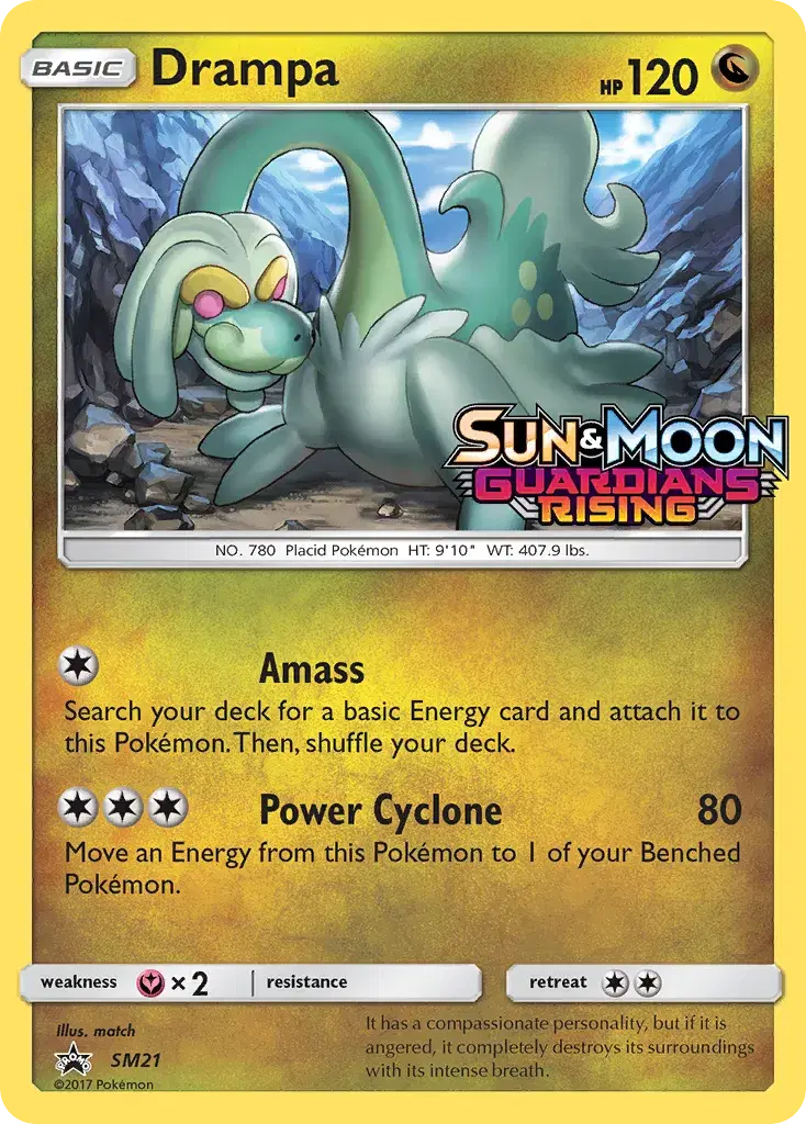 Drampa SM Black Star Promos SM21