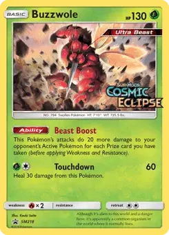 Buzzwole SM Black Star Promos