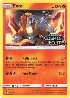 Entei SM Black Star Promos