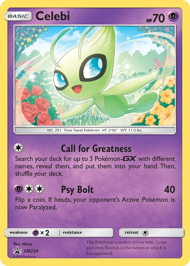 Celebi SM Black Star Promos SM224