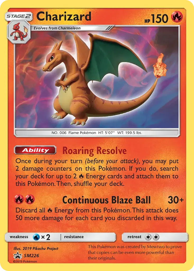 Charizard SM Black Star Promos SM226