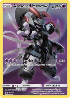 Armored Mewtwo SM Black Star Promos