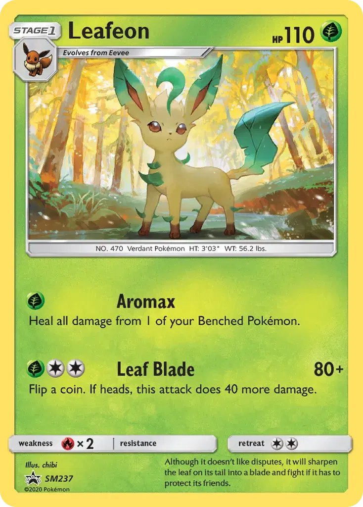 Leafeon SM Black Star Promos SM237