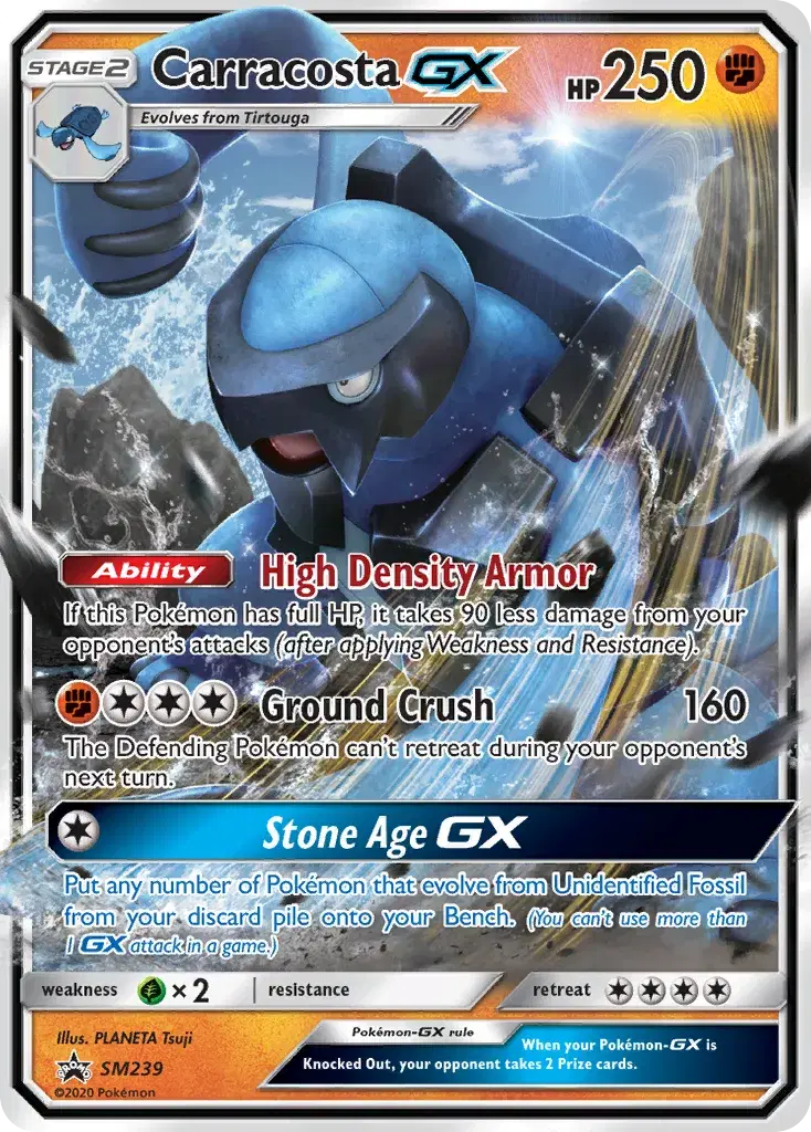 Carracosta-GX SM Black Star Promos SM239