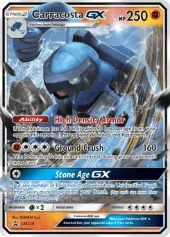 Carracosta-GX SM Black Star Promos