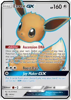 Eevee-GX SM Black Star Promos